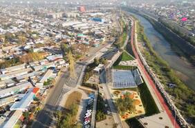 Orrego y Tamayo acusan “incapacidad” y “abandono” de Parquemet por deterioro del Parque Mapocho Río en Cerro Navia