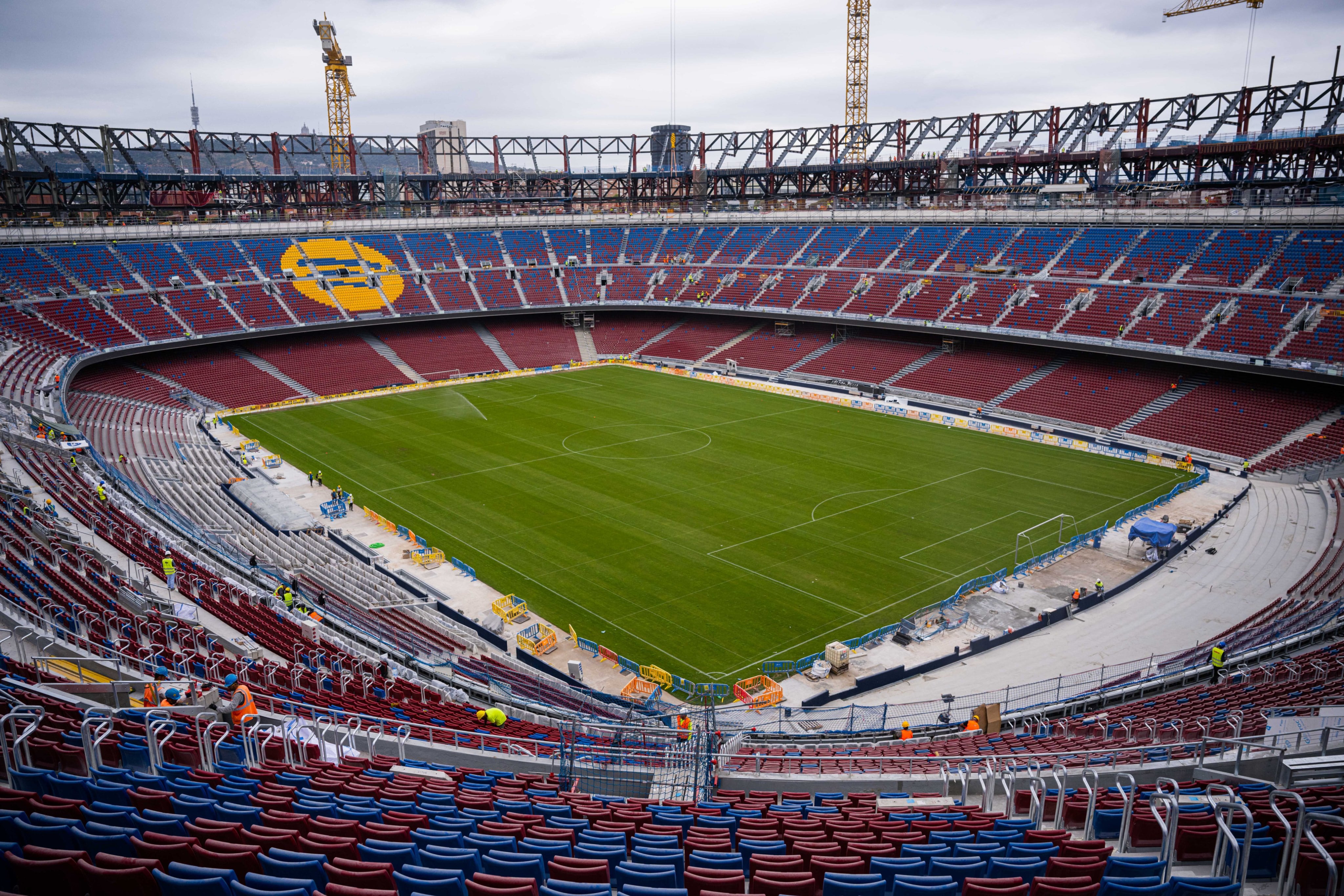 La tragedia llega al nuevo Camp Nou: fallece un trabajador en el primer accidente mortal en el nuevo estadio del Barcelona