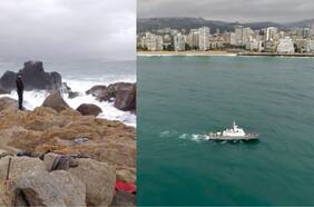 Con buzos de salvataje: Armada extiende zona de búsqueda de niña arrastrada por las olas en Viña del Mar