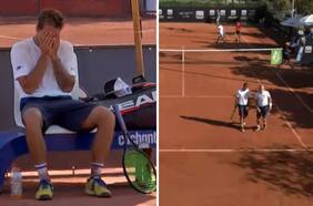 La retirada de ida y vuelta: el rival que abandonó ante Barrios regresa a jugar en dobles