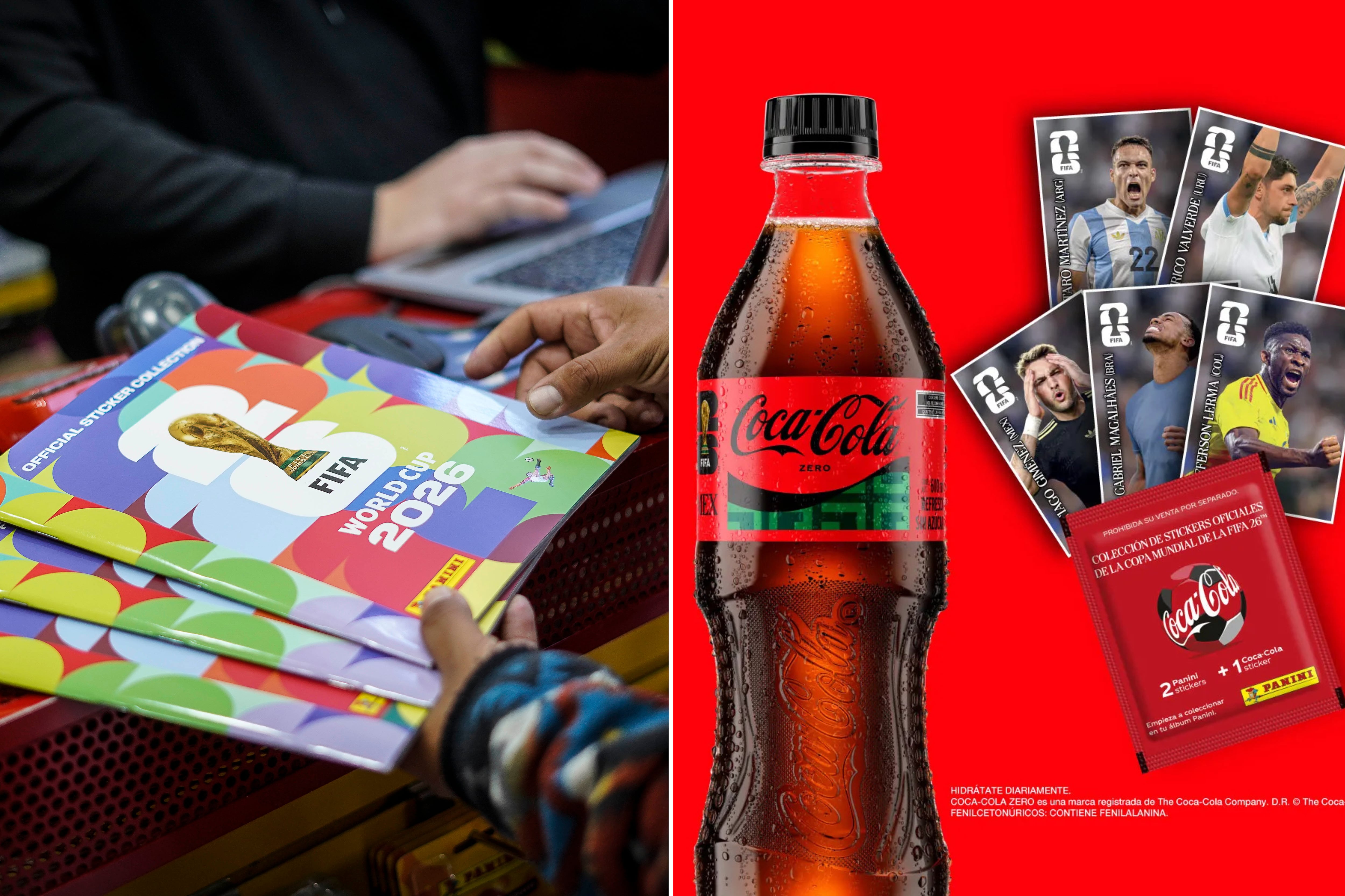 Cómo conseguir las 14 láminas especiales de Coca-Cola para el álbum del Mundial 2026