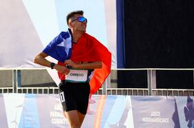 Mauricio Orrego fue el más veloz de la pista y logró una nueva medalla de oro para Chile