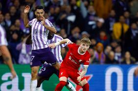 Europa League: Toulouse derriba al poderoso Liverpool con una gran actuación de Gabriel Suazo