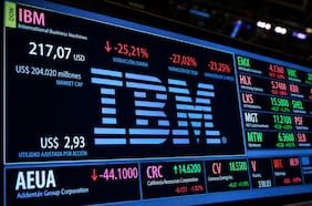 ¿Qué pasó con IBM? Acciones sufrieron la mayor caída de su historia