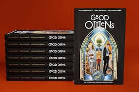 La novela gráfica de Buenos Presagios rompió récords en Kickstarter