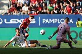 Repasa la agónica victoria de Osasuna sobre el Sevilla de Alexis Sánchez y Gabriel Suazo