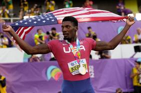 Fred Kerley se impone en la final de atletismo en Oregón y es el nuevo rey de la velocidad
