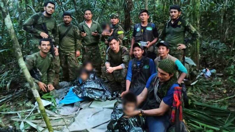 Children lost in the Colombian Amazon