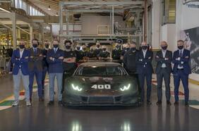 Lamborghini timbra la unidad Nº 400 de sus Huracán de competición