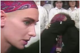 Cuando Sinéad O’Connor lloró en la TV chilena