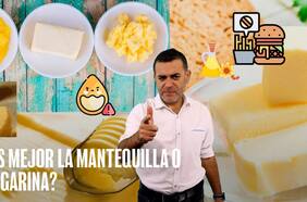 ¿Qué es más saludable, la mantequilla o la margarina?