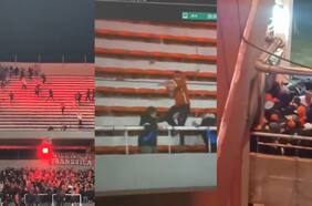 Las brutales imágenes de los incidentes en Avellaneda que están dando la vuelta al mundo