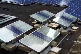 Científicos producen agua a partir de hidropaneles