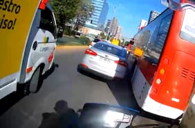 Conductor atropelló a una persona en Providencia y se dio a la fuga: así fue la cinematográfica persecución