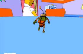 Sale a la luz demo técnica de un juego de Los Simpson para Dreamcast