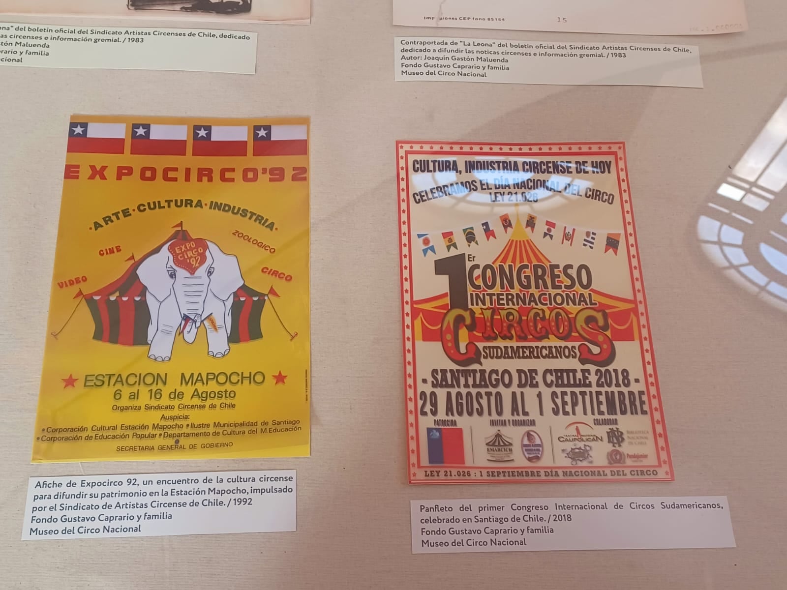 Archivo Nacional abre exposición con registros y memorias del circo de tradición familiar