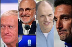 Deschamps, De La Fuente, Tuchel y Scaloni: los mentores e influencias que forjan a los técnicos semifinalistas del Mundial