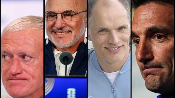 Deschamps, De La Fuente, Tuchel y Scaloni: los mentores e influencias que forjan a los técnicos semifinalistas del Mundial