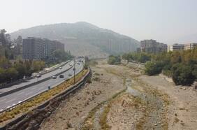 La dramática sequía de los ríos Maipo y Mapocho