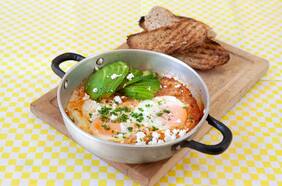 Cómo hacer un shakshuka a la chilena