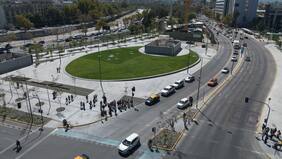Reabre la Plaza Italia sin la estatua de Baquedano: Bellolio afirma que “solo faltan algunas voluntades” para el retorno