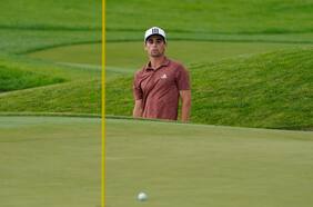 Joaquín Niemann pasa con angustia el corte en Nueva Jersey