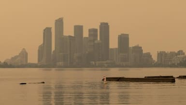 “Perjudicial para la salud”: incendios forestales en Canadá ponen en riesgo la final del Mundial entre Argentina y España