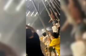 Una fuerte tormenta hizo volar techo y clientes en un restaurante en China