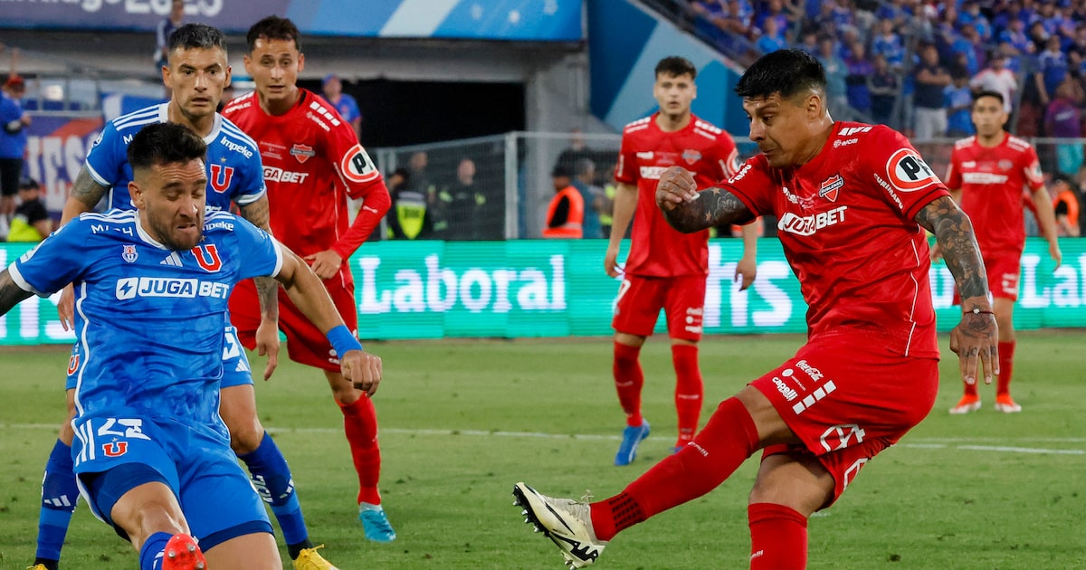 La furia de Patricio Rubio luego de que le anularan su gol ante la U