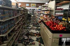 Los daños que dejó el terremoto de magnitud 7.0 en California