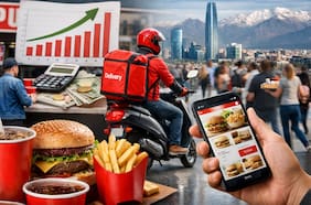 Ventas de comida rápida crecen en 2025, pero el gasto promedio por compra sigue cayendo