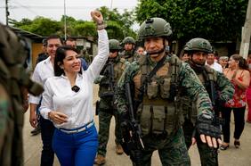 Luisa González, excandidata presidencial ecuatoriana: “Aún no llegamos al nivel de violencia de El Salvador, pero vamos en camino”