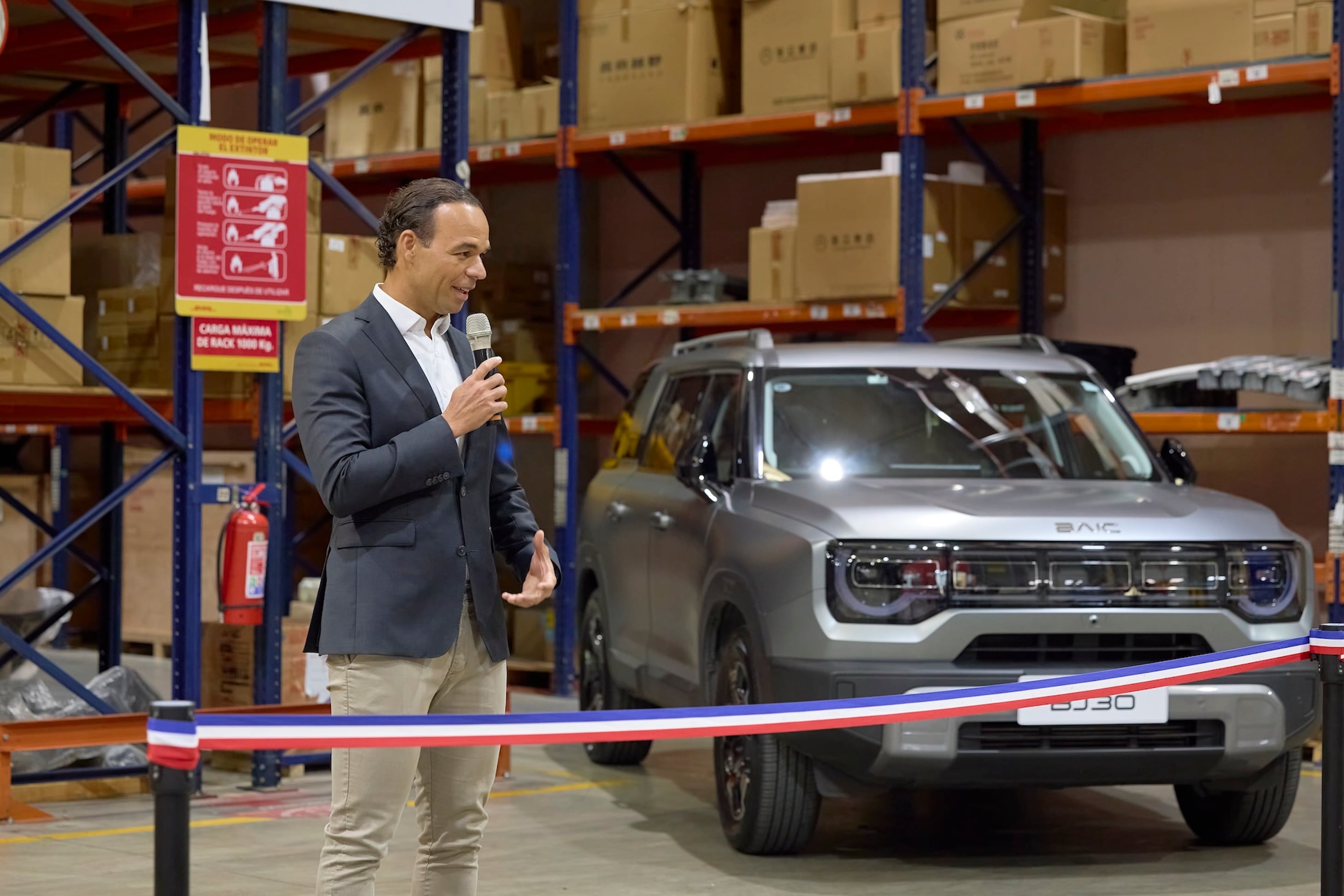 Centro de logística de BAIC con DHL Supply Chain
