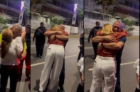 Así fue el encuentro de dos presos políticos con sus familiares tras ser liberados en Venezuela