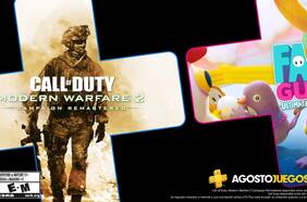 Fall Guys: Ultimate Knockout y Call of Duty Modern Warfare 2 Campaign Remastered serán los juegos de PlayStation Plus de agosto