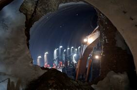 Metro suspende trabajos en pique de futura Línea 7 afectado por derrumbe e instruye investigación