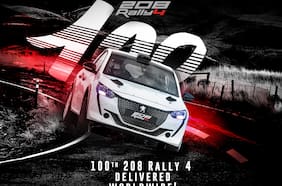Peugeot Sport celebra las 100 primeras entregas del Peugeot 208 Rally 4