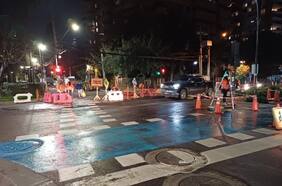 Se repite congestión matinal en Las Condes por trabajos en Vespucio