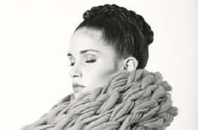 Aprender a tejer con las manos