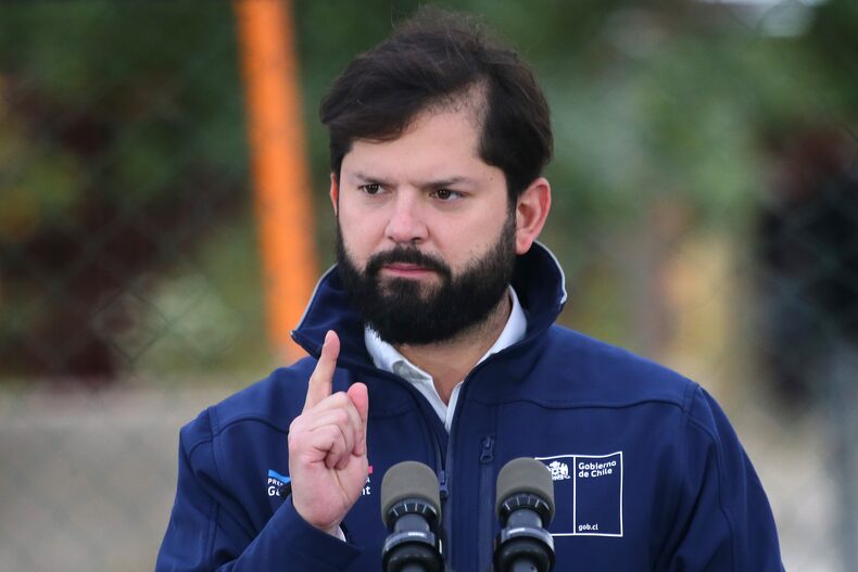 El Presidente Gabriel Boric Font se refirió a la prisión preventiva de Manuel Monsalve. Foto: Javier Salvo / Aton Chile.