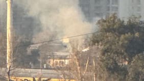 Explosión subterránea de gas destruye casa en Independencia y deja cuatro personas lesionadas