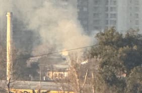 Explosión subterránea de gas destruye casa en Independencia y deja cuatro personas lesionadas