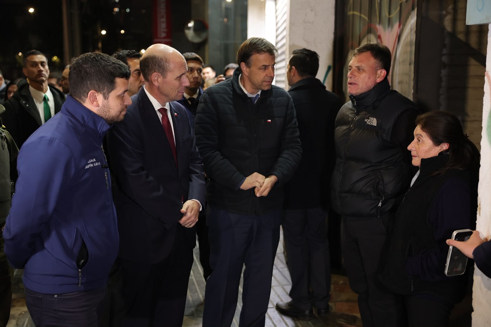 Ministro Arrau encabeza operativo policial que comenzó en la "esquina de la muerte" de Independencia