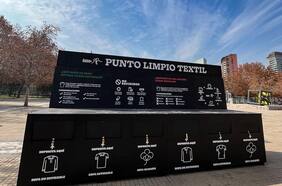 Abren el primer punto limpio textil gratuito y en un espacio público de la Región Metropolitana