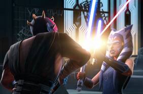 Sideshow inmortalizó el duelo entre Ahsoka Tano y Darth Maul con una impresionante estatua