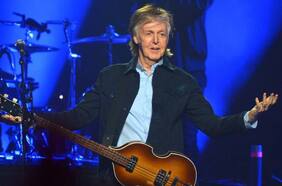 Paul McCartney toca Now and Then por primera vez en vivo a días de su show en Chile