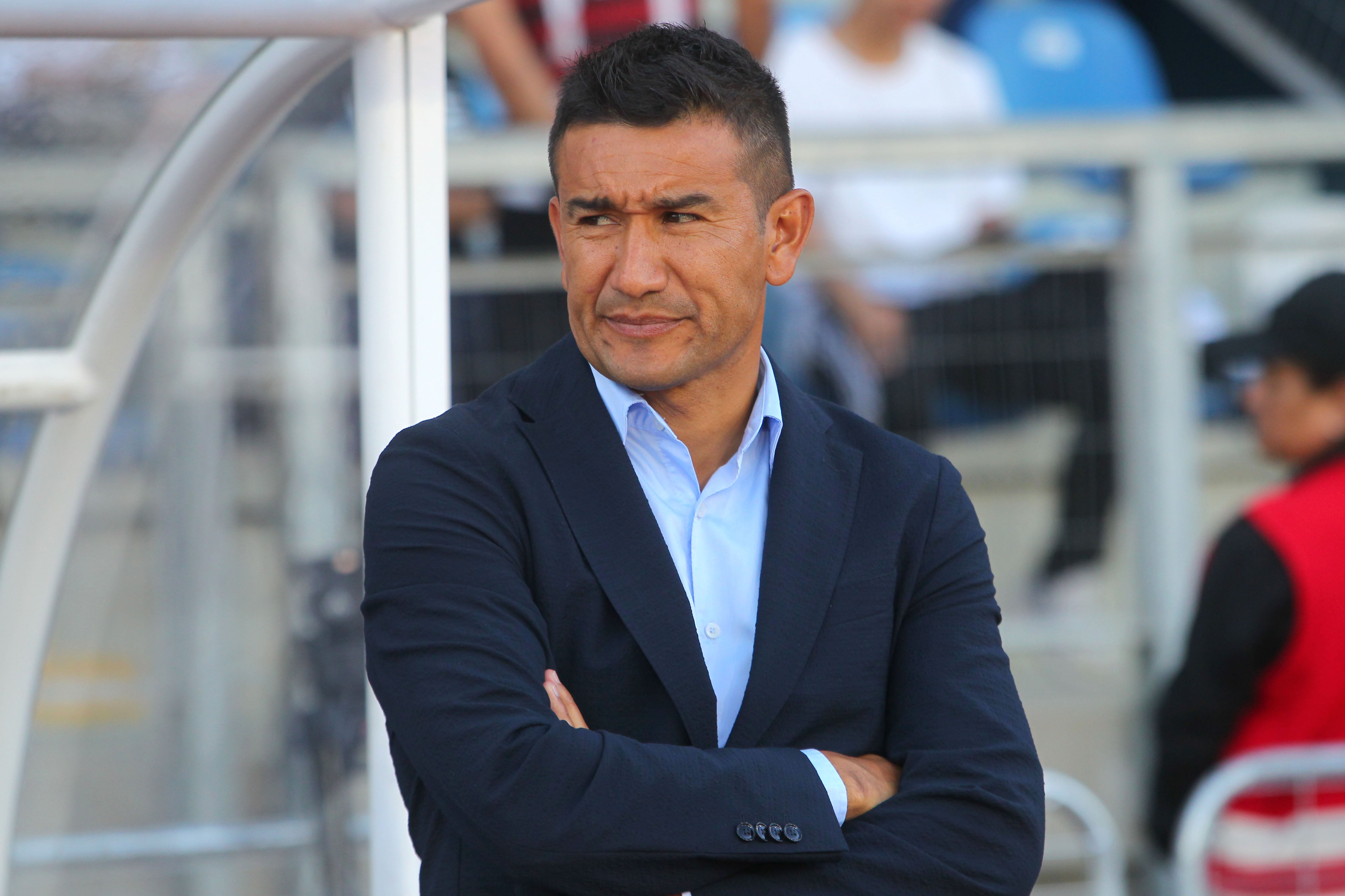 Víctor Rivero, técnico de Limache, lamentó la caída en la final de la Copa Chile ante Huachipato. Foto: Photosport