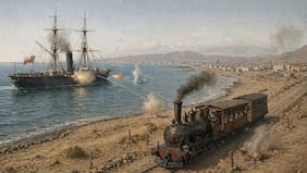 El día en que la Esmeralda atacó a un tren con civiles en Iquique