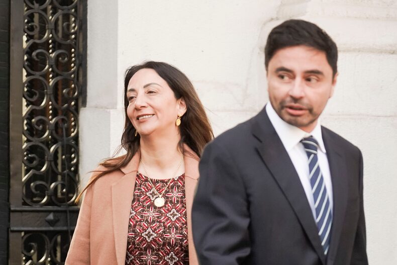 RODOLFO CARTER JUNTO A CECILIA PEREZ