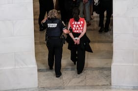 Estados Unidos: policía del Capitolio detiene a 200 personas que protestaban contra la visita de Netanyahu